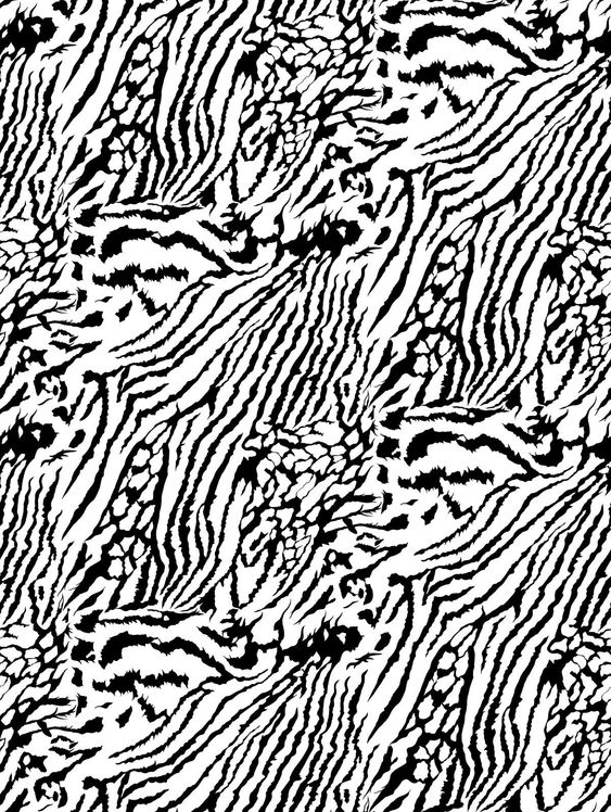 curated pattern and print