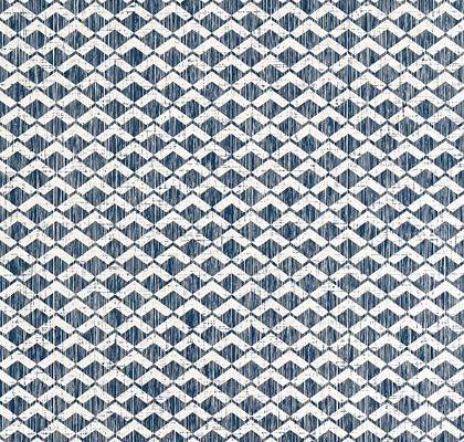 AT79113 CASHIERS Wallpaper Navy from the Anna French Small Scale collection