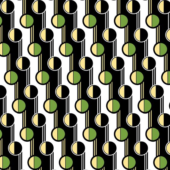 Holly Helgeson: Zephyr “Art Deco” Fabric for Spoonflower