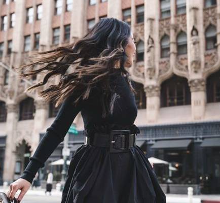 NYC in LA :: Balloon skirt