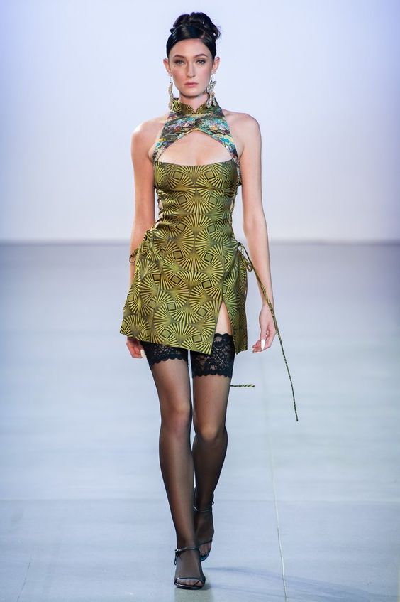 Dresses designed by Kim Shui