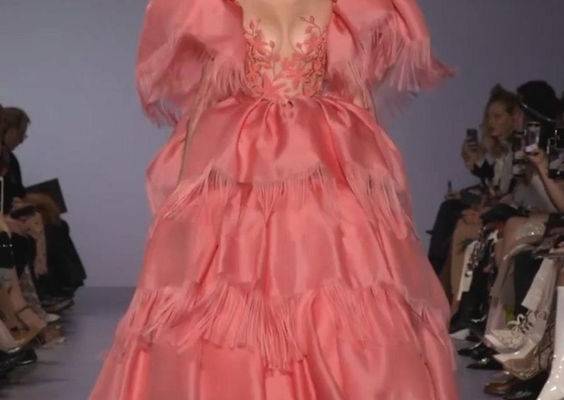 Georges Hobeika Look 41. Spring Summer 2020 Haute Couture Collection.