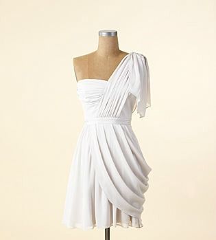 Love this short wedding dress!