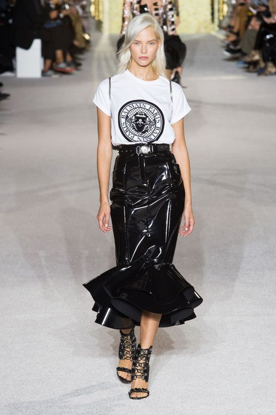 All the Looks From Balmain Spring Summer 2018