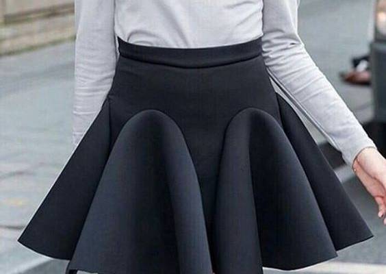 Black skirt