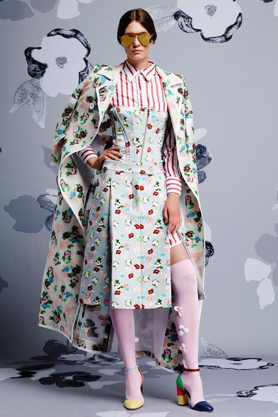 The complete Thom Browne Resort 2015 fashion show now on Vogue Runway.