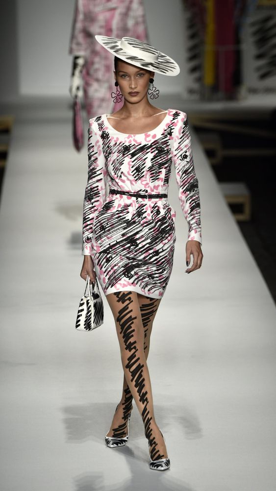 Bella Hadid Runway Photos