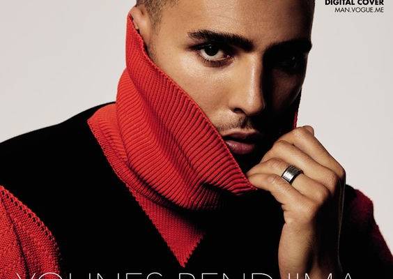 Younes Bendjima Stars in Vogue Arabia Man SS19 Cover Story