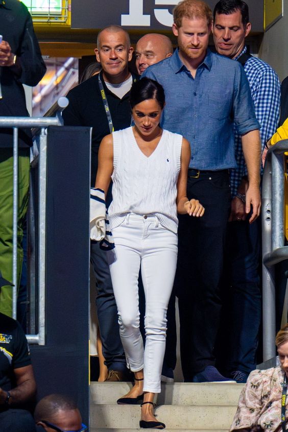 Meghan Markle stuck to her post-palace, quiet luxury aesthetic for the 2023 Invictus Games. Tap to see more.,