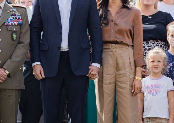 Meghan Markle stuck to her post-palace, quiet luxury aesthetic for the 2023 Invictus Games. Tap to see more.,