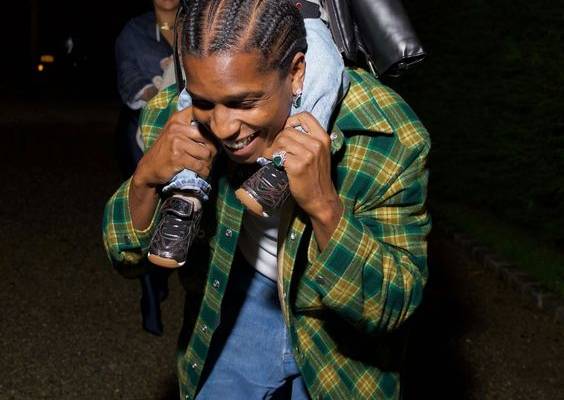 See the first photos of Rihanna and A$AP Rocky's growing family here.