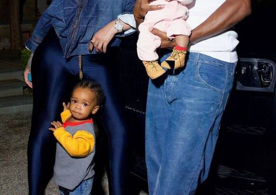 See the first photos of Rihanna and A$AP Rocky's growing family here.