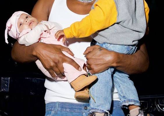 See the first photos of Rihanna and A$AP Rocky's growing family here.