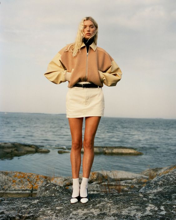 Get shopping tips straight from style star Elsa Hosk. Tap to see more.