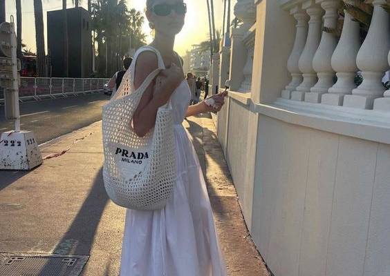 Get shopping tips straight from style star Elsa Hosk. Tap to see more.