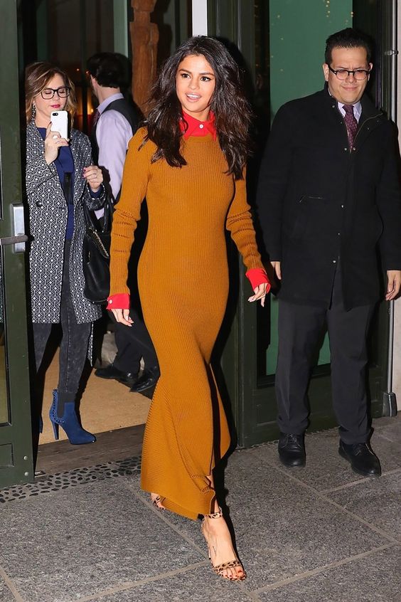 The singer, actor, and Rare Beauty founder demonstrates an approach to fashion that is both playful and seductive. Tap. to see more.