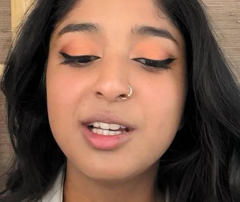 In her episode of Vogue’s Beauty Secrets, Maitreyi Ramakrishnan shares a life-changing tip for applying false lashes. Tap to watch the full episode.