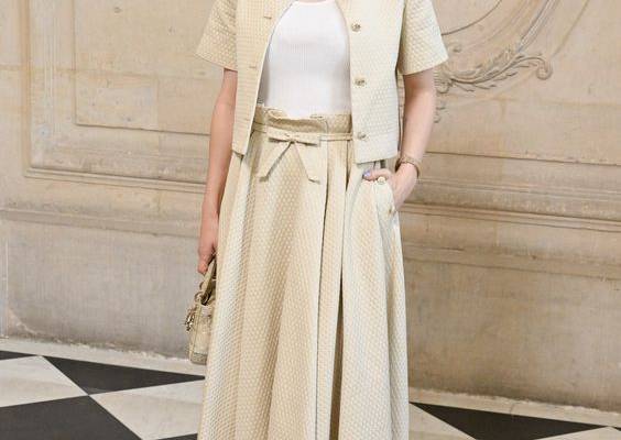 Tap to see what your favorite A-listers are wearing to the couture shows in Paris.