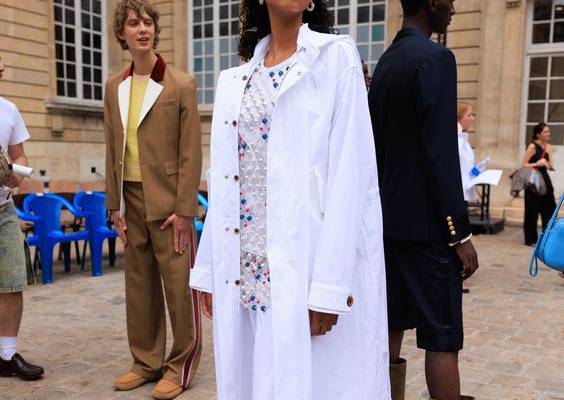 Acielle Tanbetova’s backstage photos give a first glimpse of the coolest accessories, beauty moments, and of course, clothes from the spring 2024 menswear shows in Paris. Tap to see more.