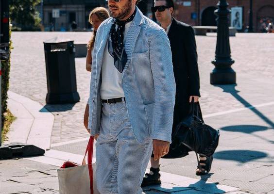 Acielle Tanbetova is on the ground at the Pitti Uomo 2024 fair in Florence, Italy, capturing the best dressed guests, editors, stylists and more.