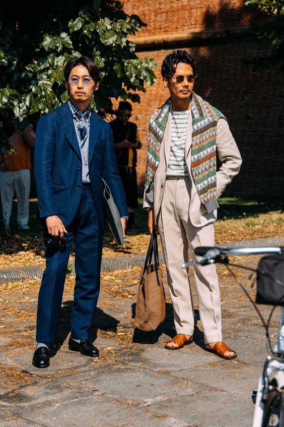 Acielle Tanbetova is on the ground at the Pitti Uomo 2024 fair in Florence, Italy, capturing the best dressed guests, editors, stylists and more.