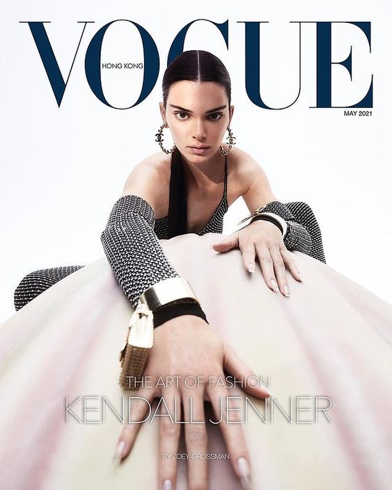 Kendall Jenner dons Chanel for Vogue Hong Kong’s Art Of Fashion issue