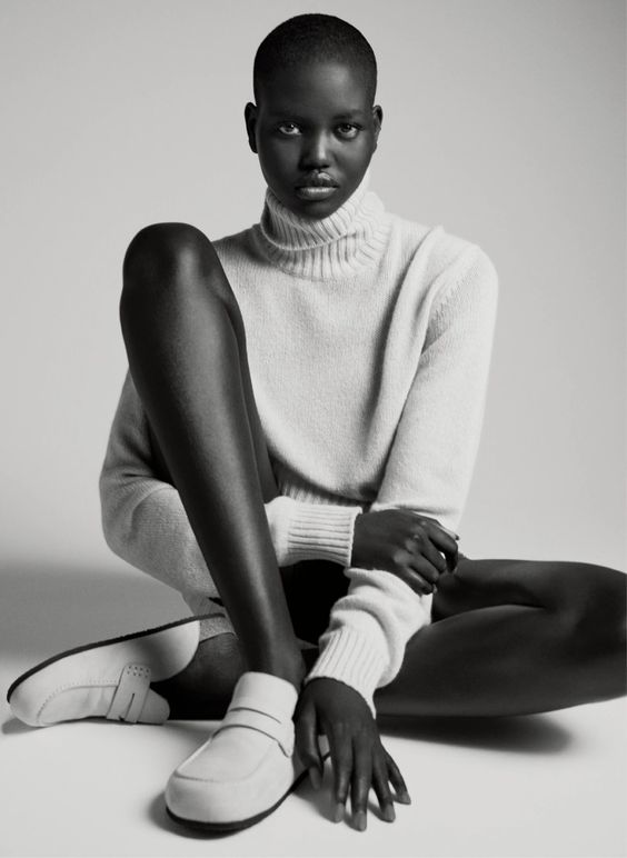 Adut Akech and Kaia Gerber Keep It Simple in the Season’s New Minimalism