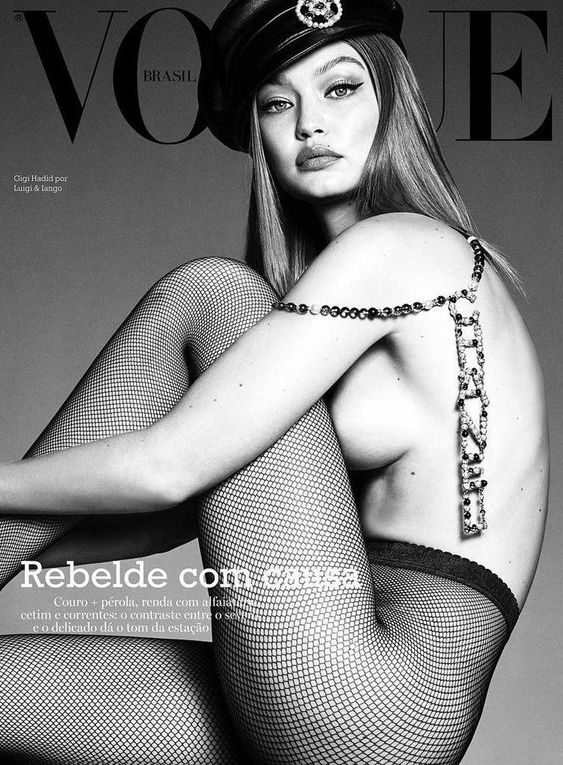 Gigi Hadid Is True Grit Sexy Lensed by Luigi