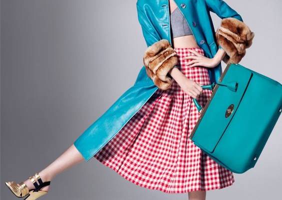 Tian Yi Wears New Season Fashions for Vogue China by Stockton Johnson