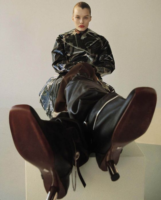 Kris Grikaite by Brianna Capozzi for Vogue Italia April 2019