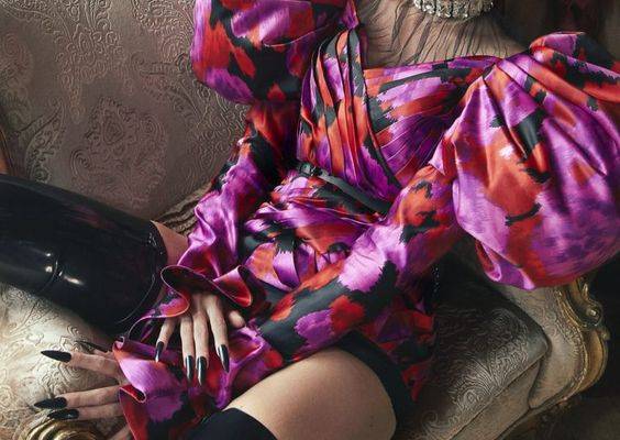 Greg Swales for Vogue India with Lara Stone