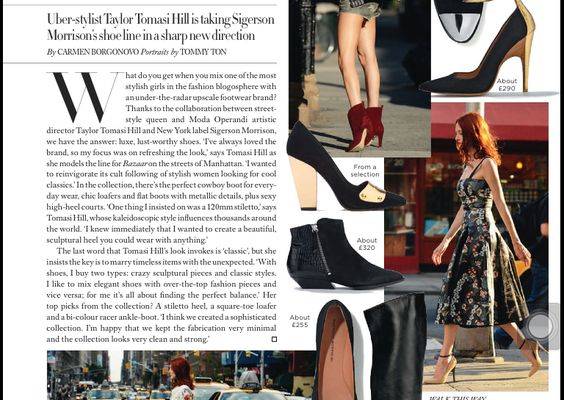 Harper's Bazaar UK October 2012