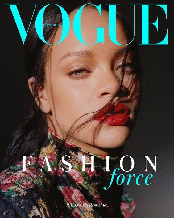 Rihanna estampa capa da edição de setembro da Vogue Hong Kong
