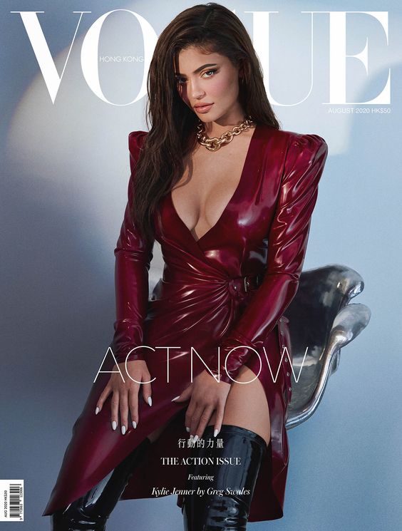 Kylie Jenner covers Vogue Hong Kong August 2020 by Greg Swales – fashionotography