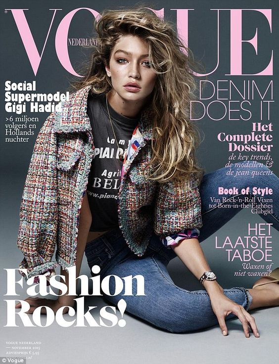 Gigi Hadid graces cover of Vogue Netherlands celebrate Dutch heritage
