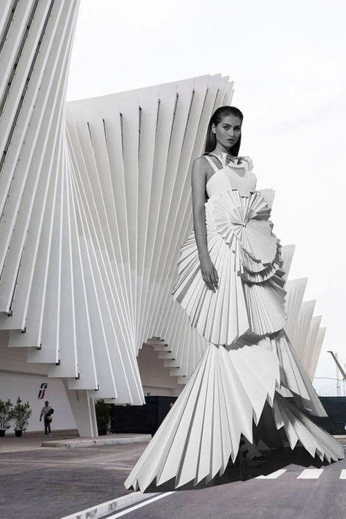 Does Form Follow Fashion? Viktoria Lytra’s Montages Keep Iconic Architecture In Vogue | Netfloor USA
