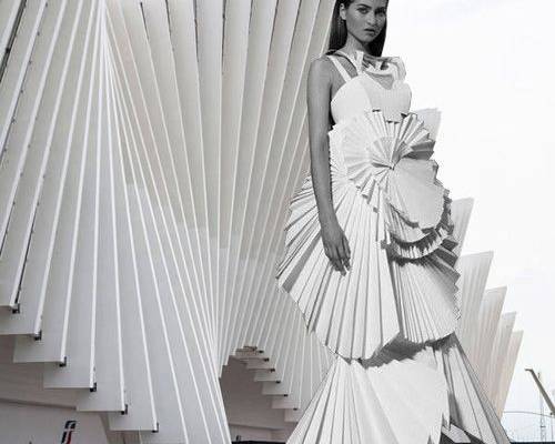 Does Form Follow Fashion? Viktoria Lytra's Montages Keep Iconic Architecture In Vogue | Netfloor USA