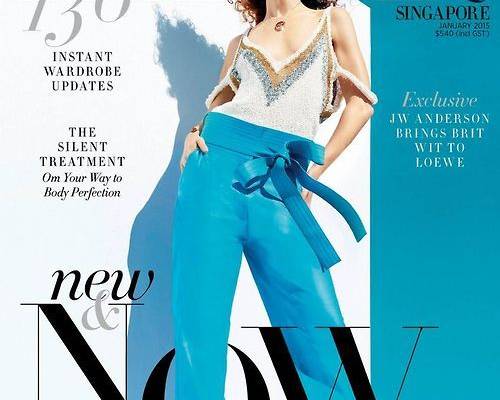 Harper’s Bazaar Singapore January 2015