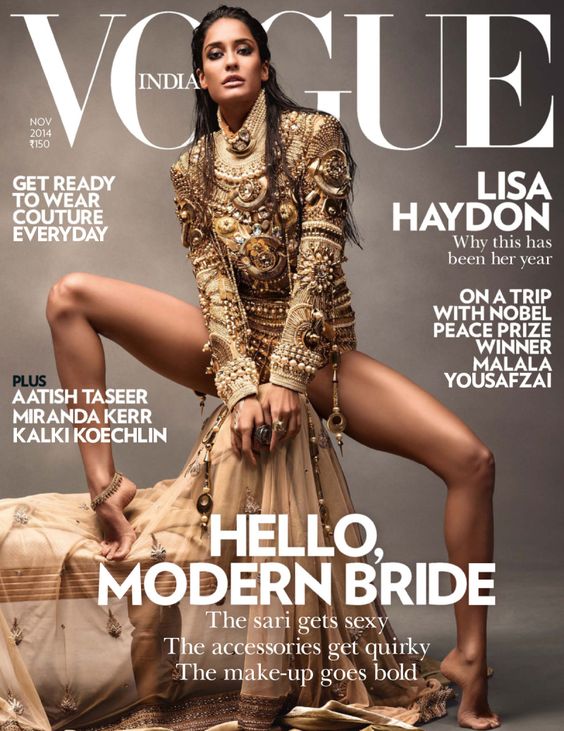 Vogue India November 2014 : Bronze Age