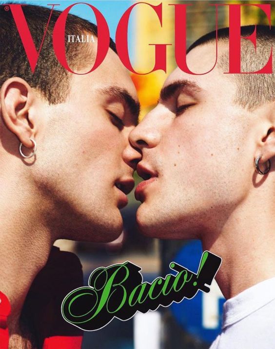 The Groundbreaking Bacio for VOGUE Italia September 2017 Covers