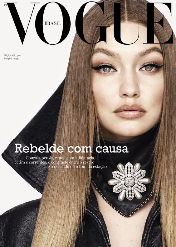 September 2019 — “Vogue/“Brazil 💠 Gigi Hadid | 📸: Luigi