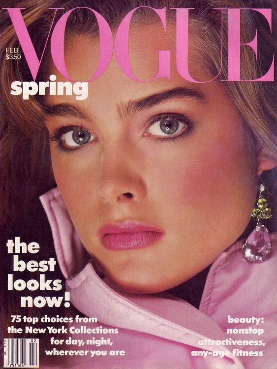 Brooke Shields Throughout the Years in Vogue