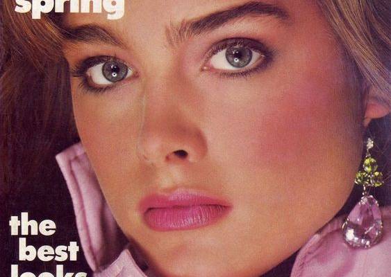 Brooke Shields Throughout the Years in Vogue