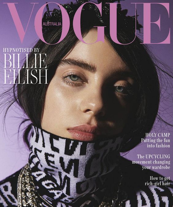 Billie Eilish covers Vogue Australia July 2019 by Jesse Lizotte