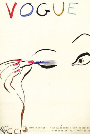 Carl Erickson, Feb. 1935 | 11 Famous Artists Who Created Gorgeous “Vogue” Covers