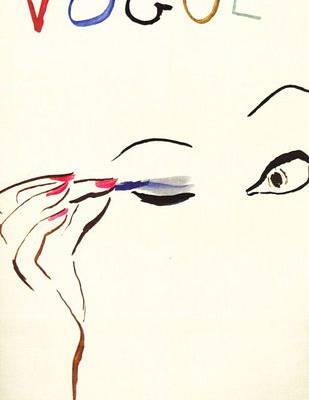 Carl Erickson, Feb. 1935 | 11 Famous Artists Who Created Gorgeous “Vogue” Covers