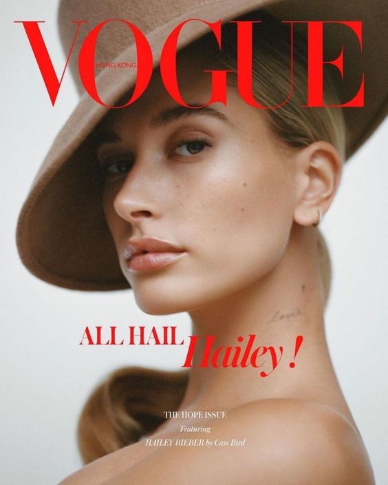 Hailey Baldwin Vogue Hong Kong 2019 Cover Fashion Editorial
