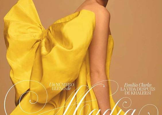 Emilia Clarke covers Vogue Spain May 2019 by Thomas Whiteside