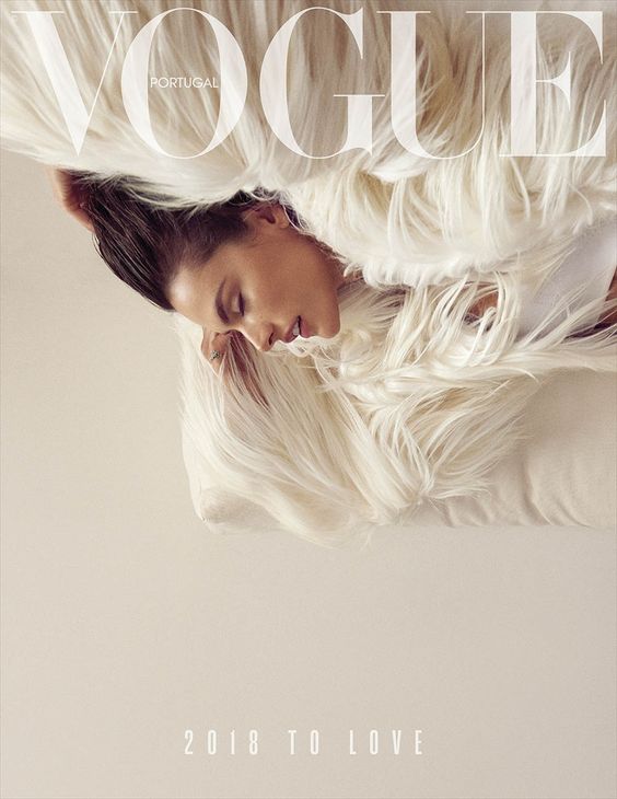 Alessandra Ambrosio covers Vogue Portugal January 2018 by Branislav Simoncik