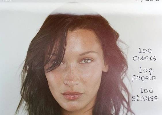 Bella , Emily and Kaia Gerber join 100 cover stars of Vogue Italia